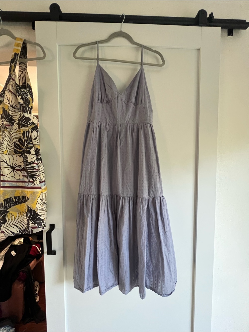 Lulu's Dusty Lavender Spaghetti-Strap Maxi Dress